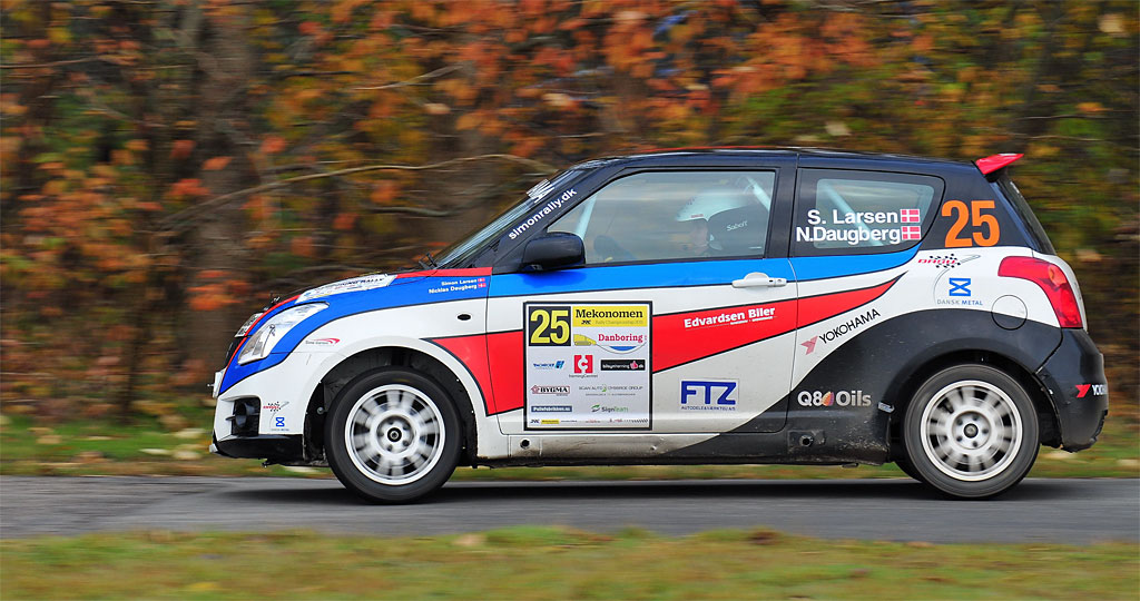Simon Larsen og Nicklas Daugberg havde en DASU Cupsejr i lommen, da elektronikken på deres Suzuki strejkede en kilometer før mål på sidste hastighedsprøve i finalen i DM i rally